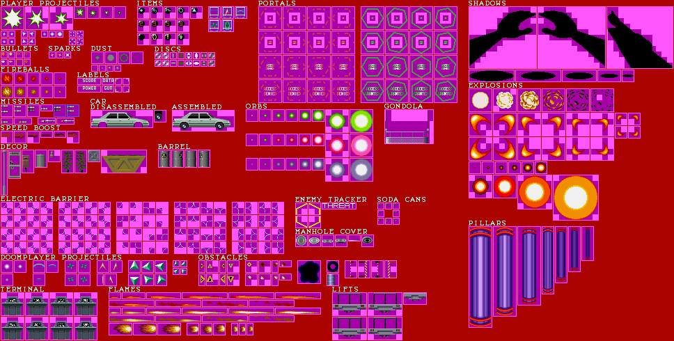 Items, Objects, Projectiles, & Effects