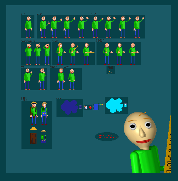 Baldi (Sonic 3-Style)