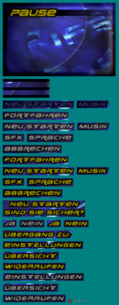Pause Screen (German)