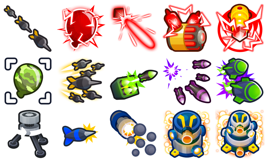 Dartling Gunner Upgrades