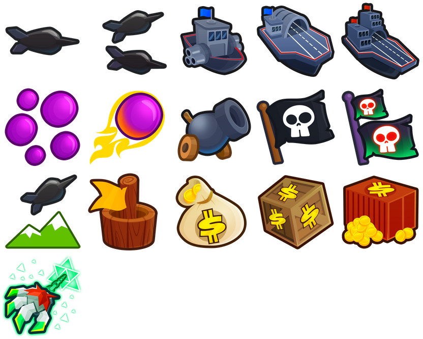Monkey Bucaneer Upgrades
