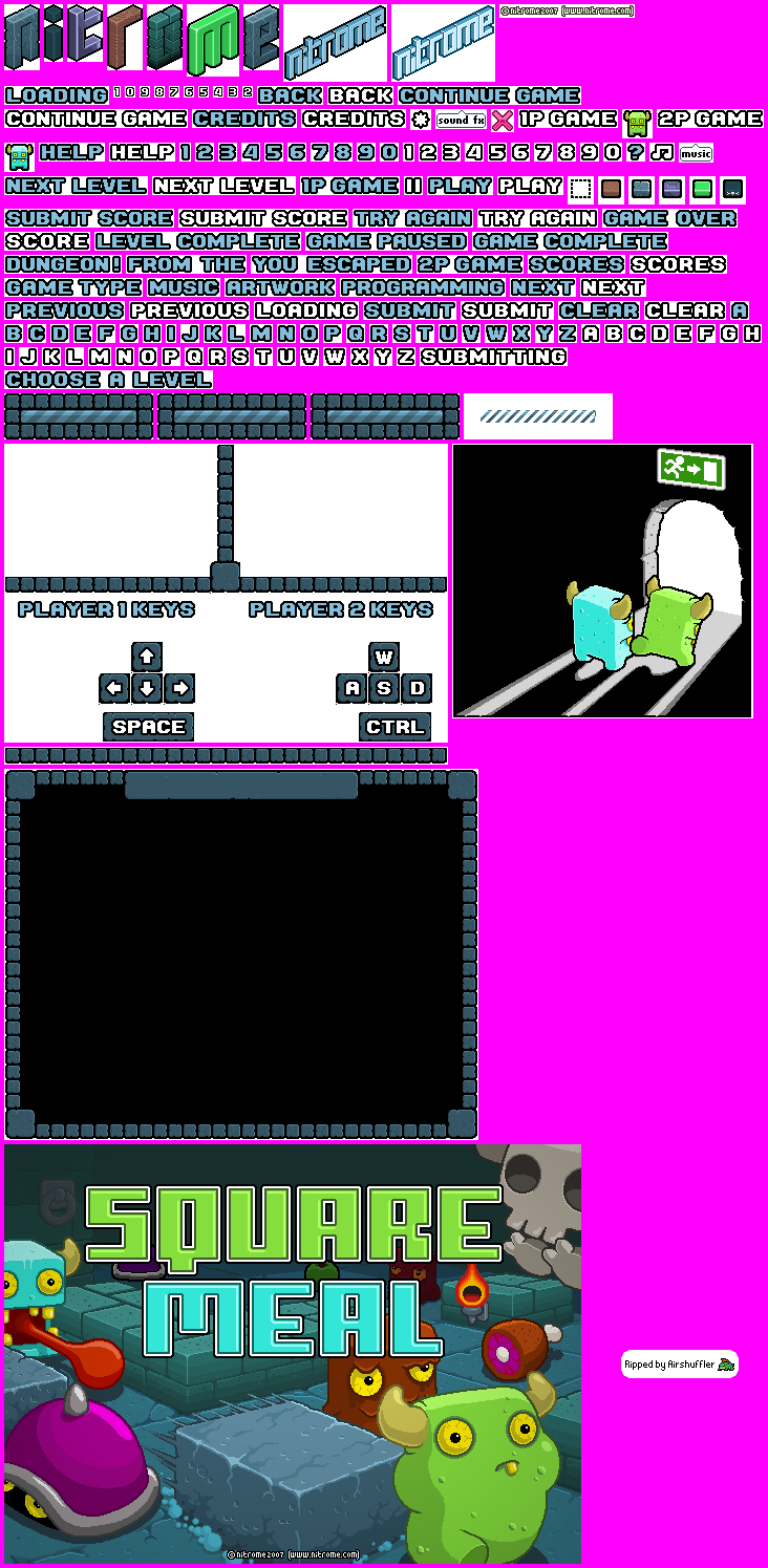 Menus and UI