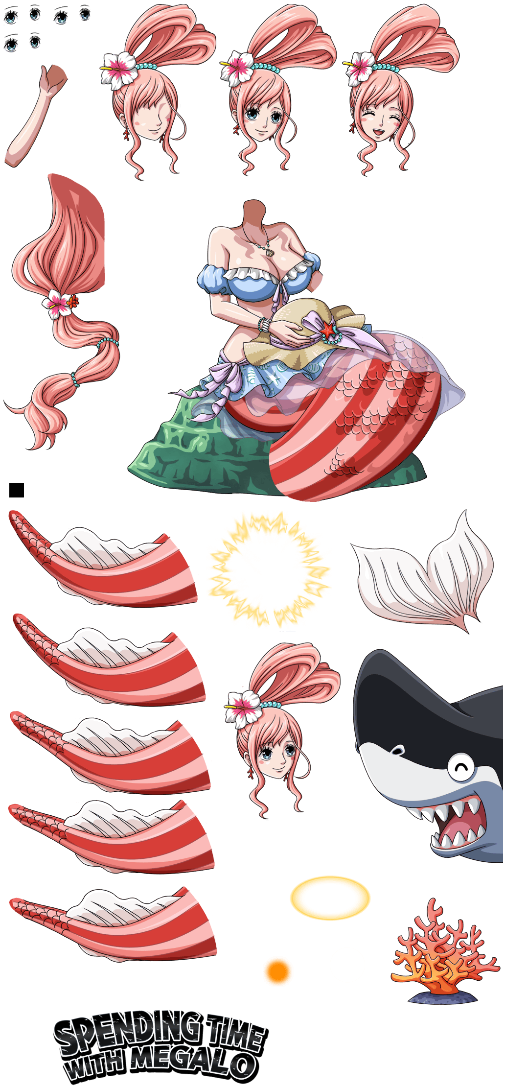 #2172 - Shirahoshi - Deep Sea Mermaid