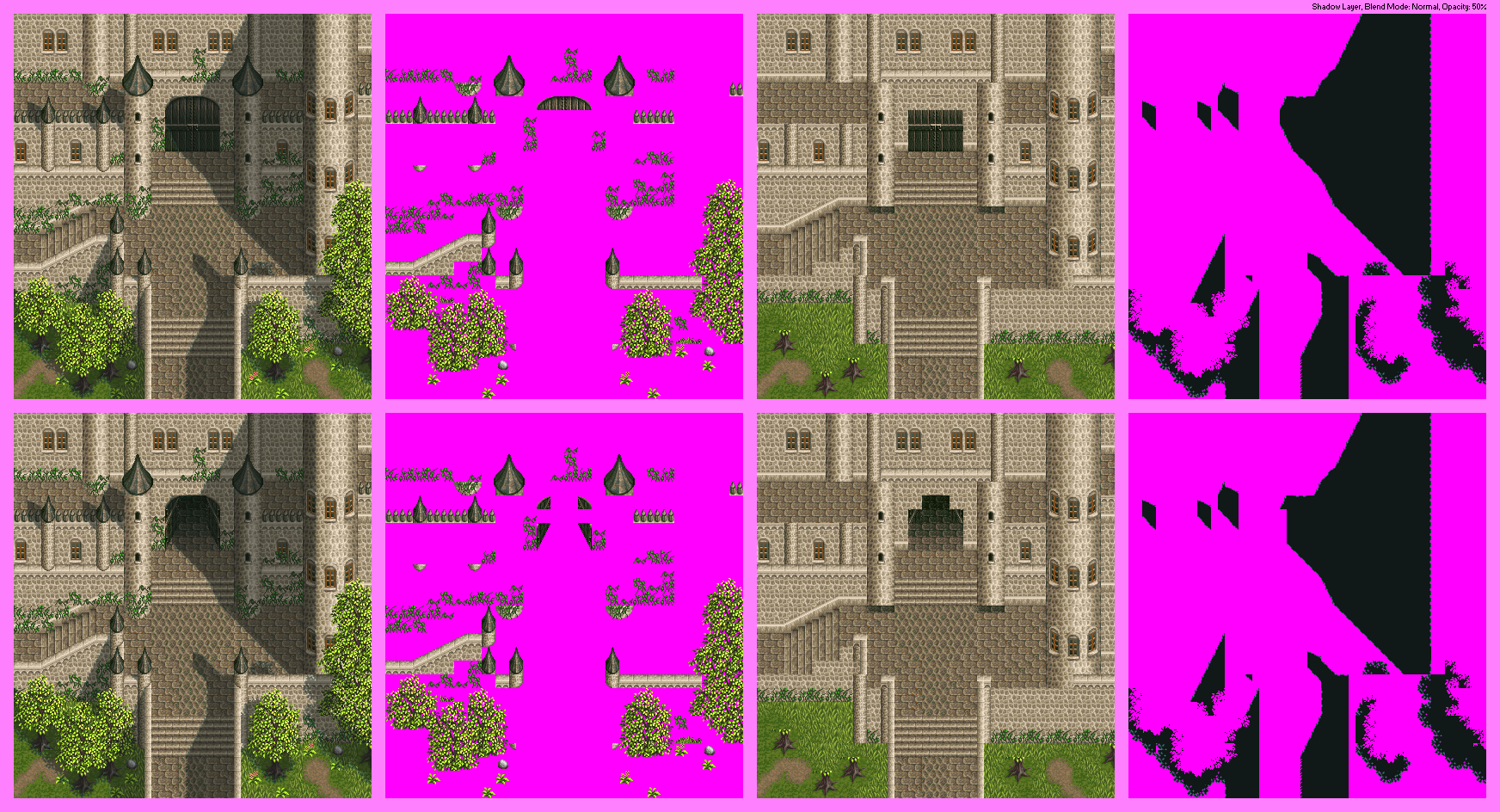 Tales of Phantasia (JPN) - Euclid Castle (Exterior)