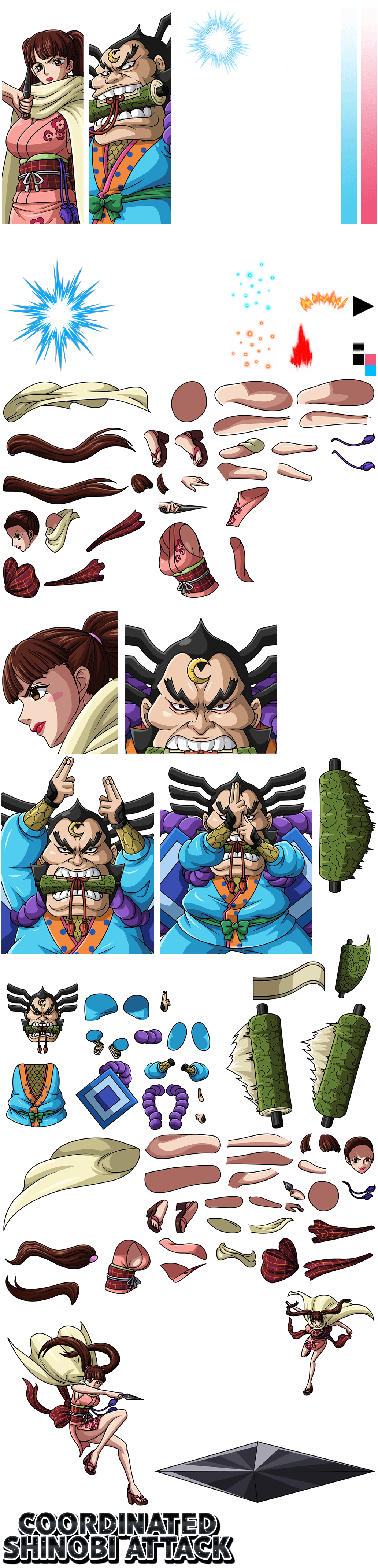 #4048 - Shinobu & Raizo - Shinobis Protecting Wano