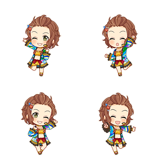 Emi Namba (Naniwa's Showy Girl)