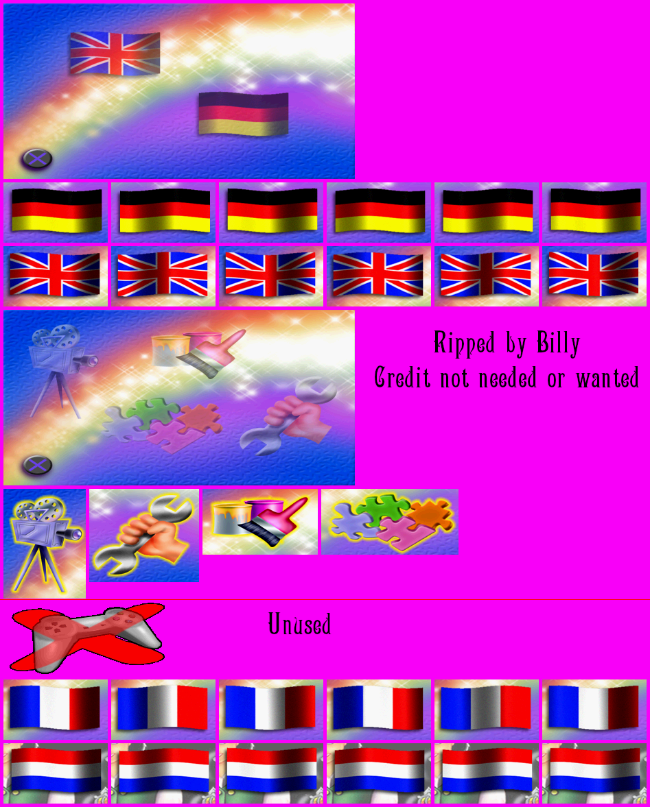 Main Menu and Language Select