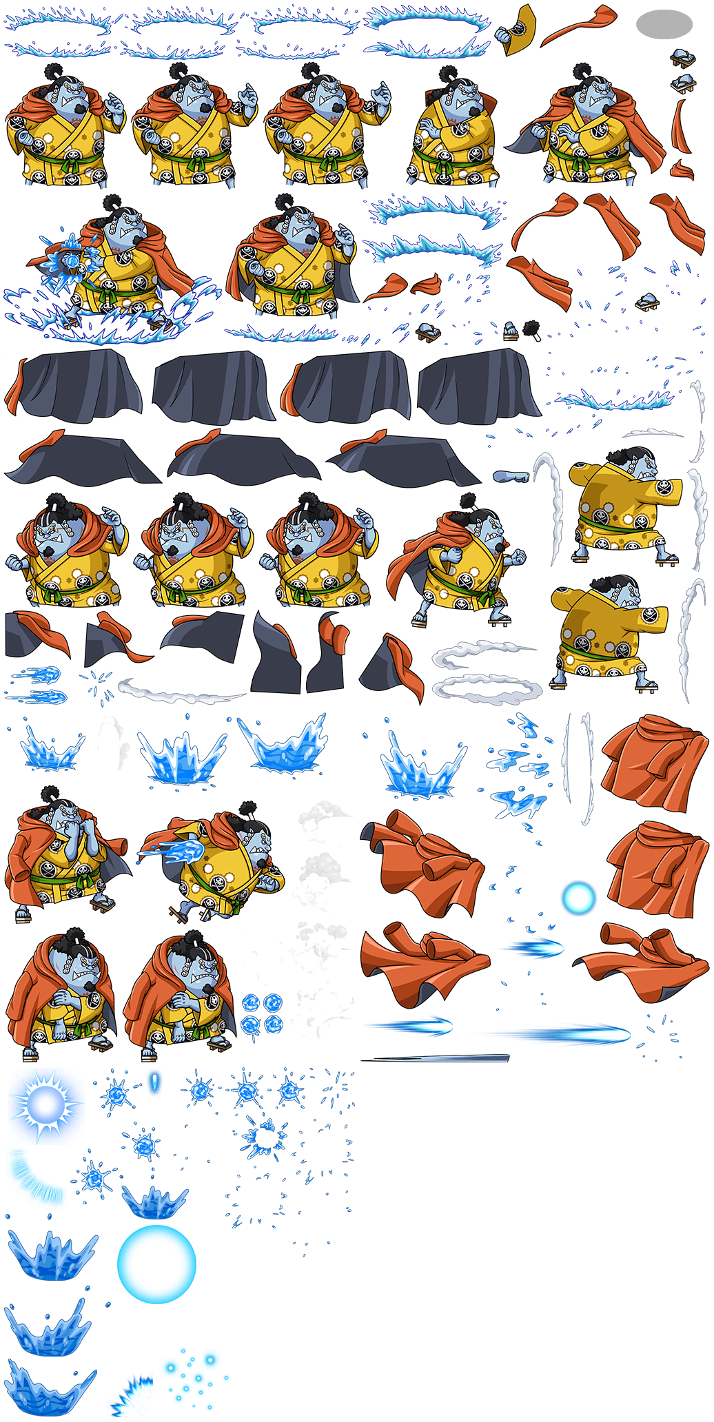 #2265 - Knight of the Sea Jinbe - Sun Pirates Captain