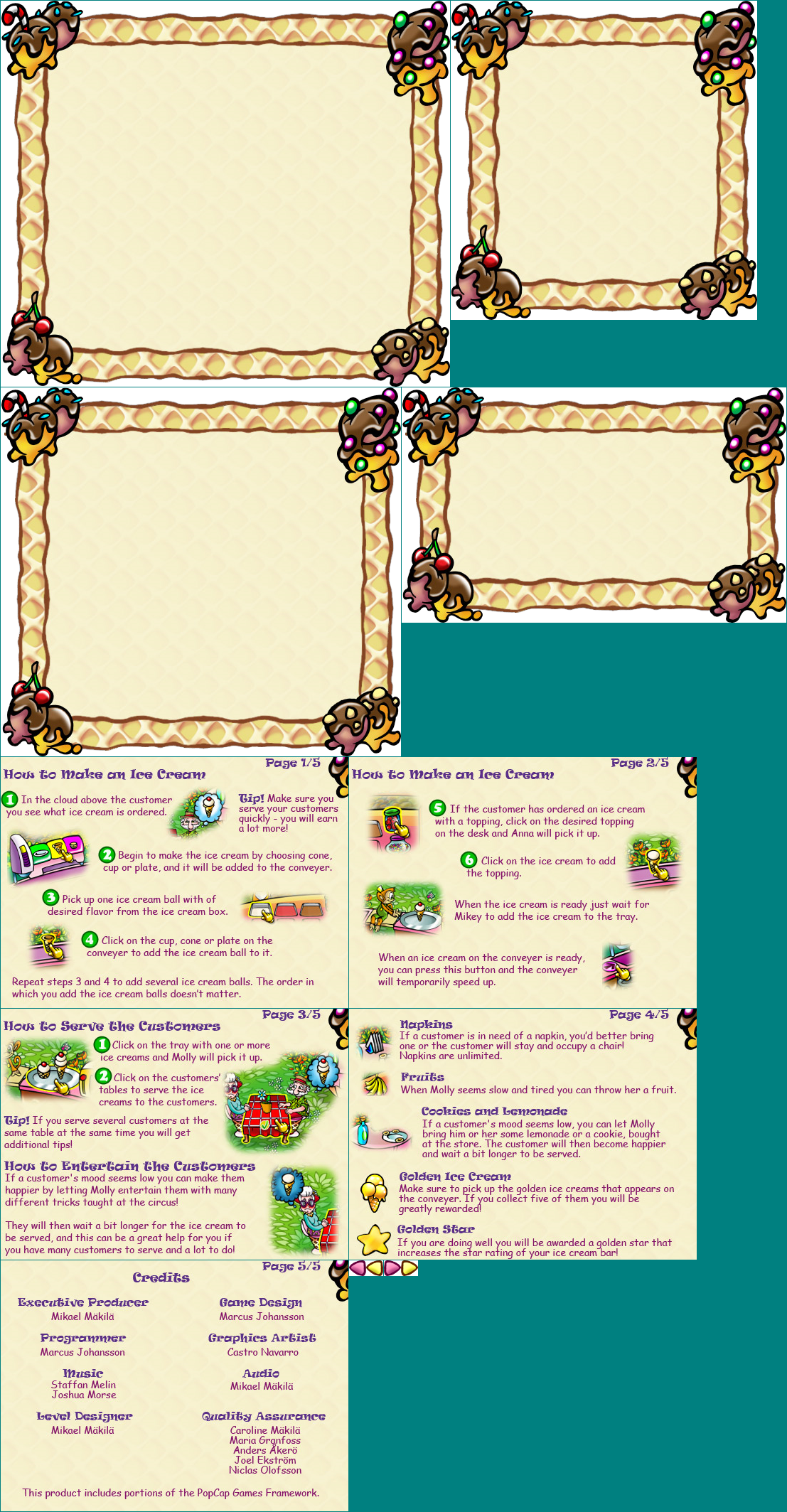 Help & Credits