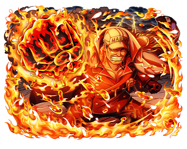#3157 - Sakazuki - Uncompromised Determination and Justice