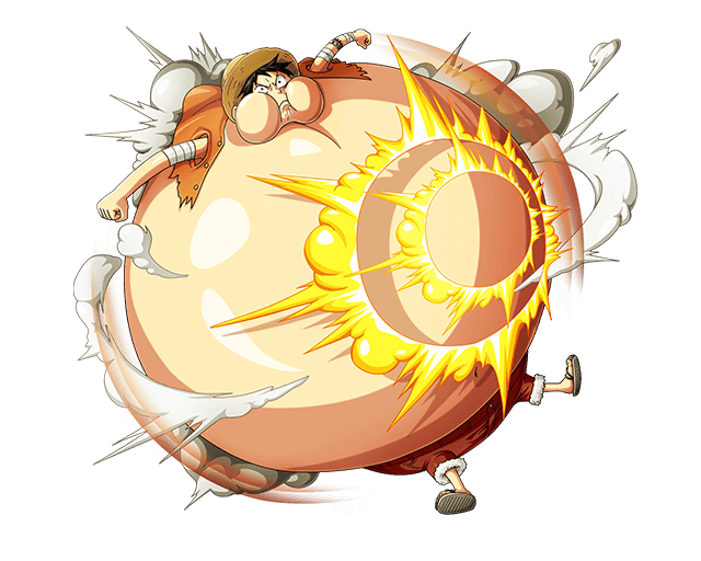 #0216 - Monkey D. Luffy - Gum-Gum Balloon