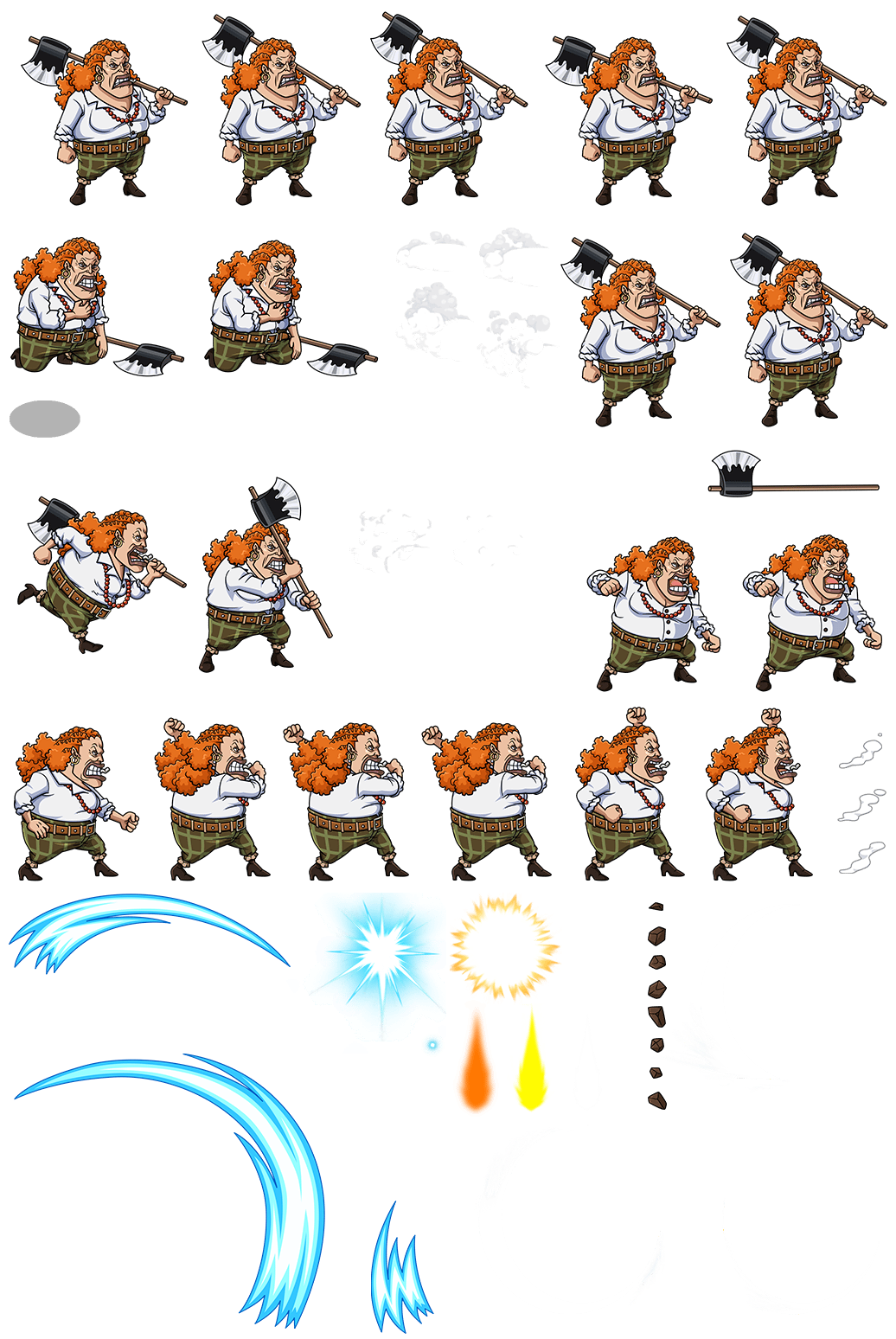 #1520 - Curly Dadan - Dadan Family Boss