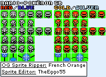 Mario (Pokémon GB-Style)
