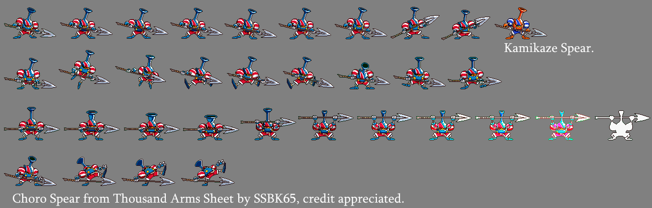 Choro Spear/Kamikaze Spear