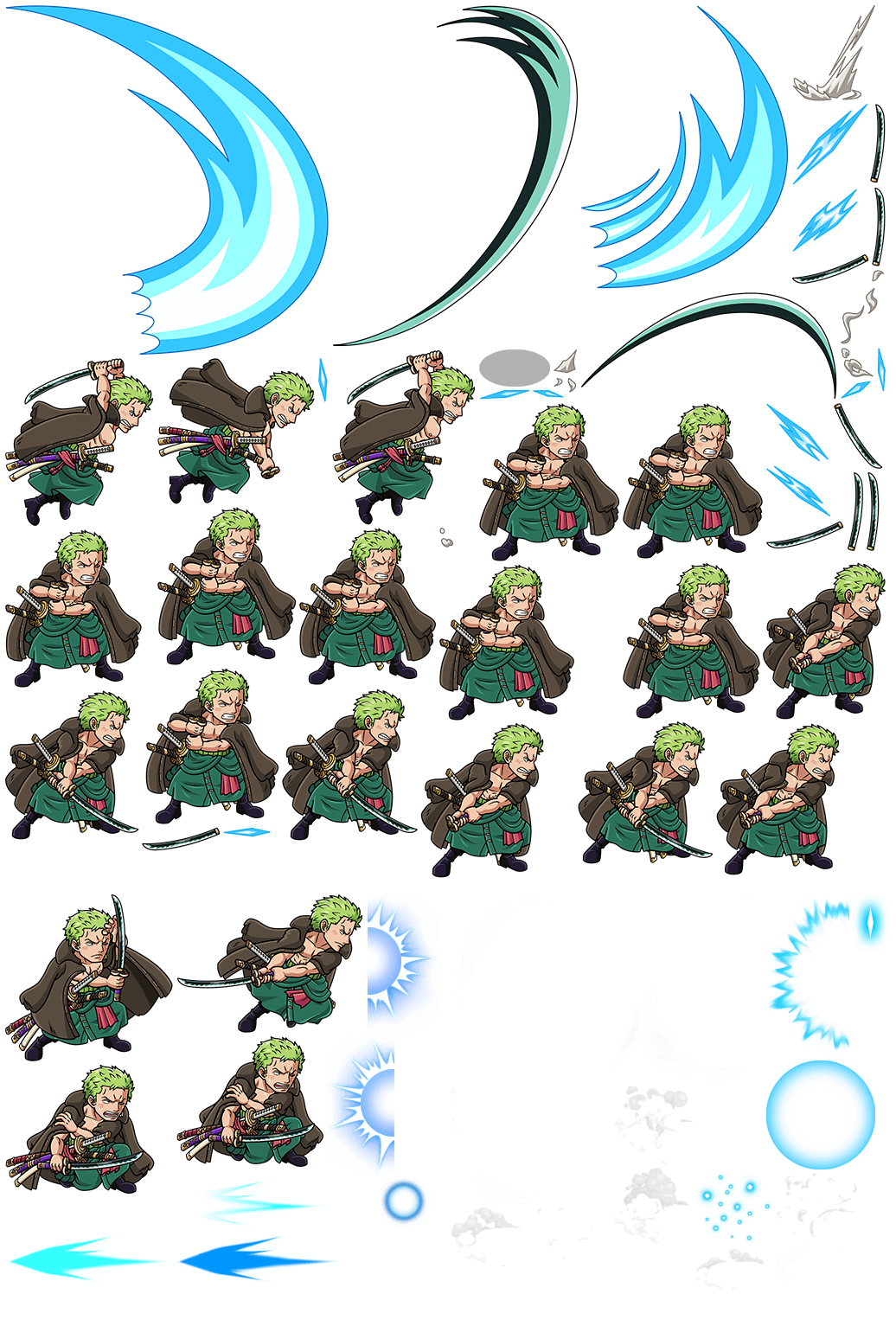 #4090 - Roronoa Zoro - Splitting the Warm Eddy