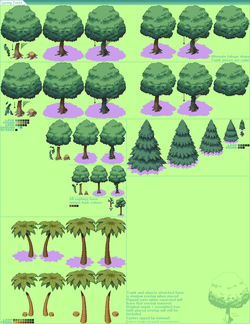 Spring/Summer Trees