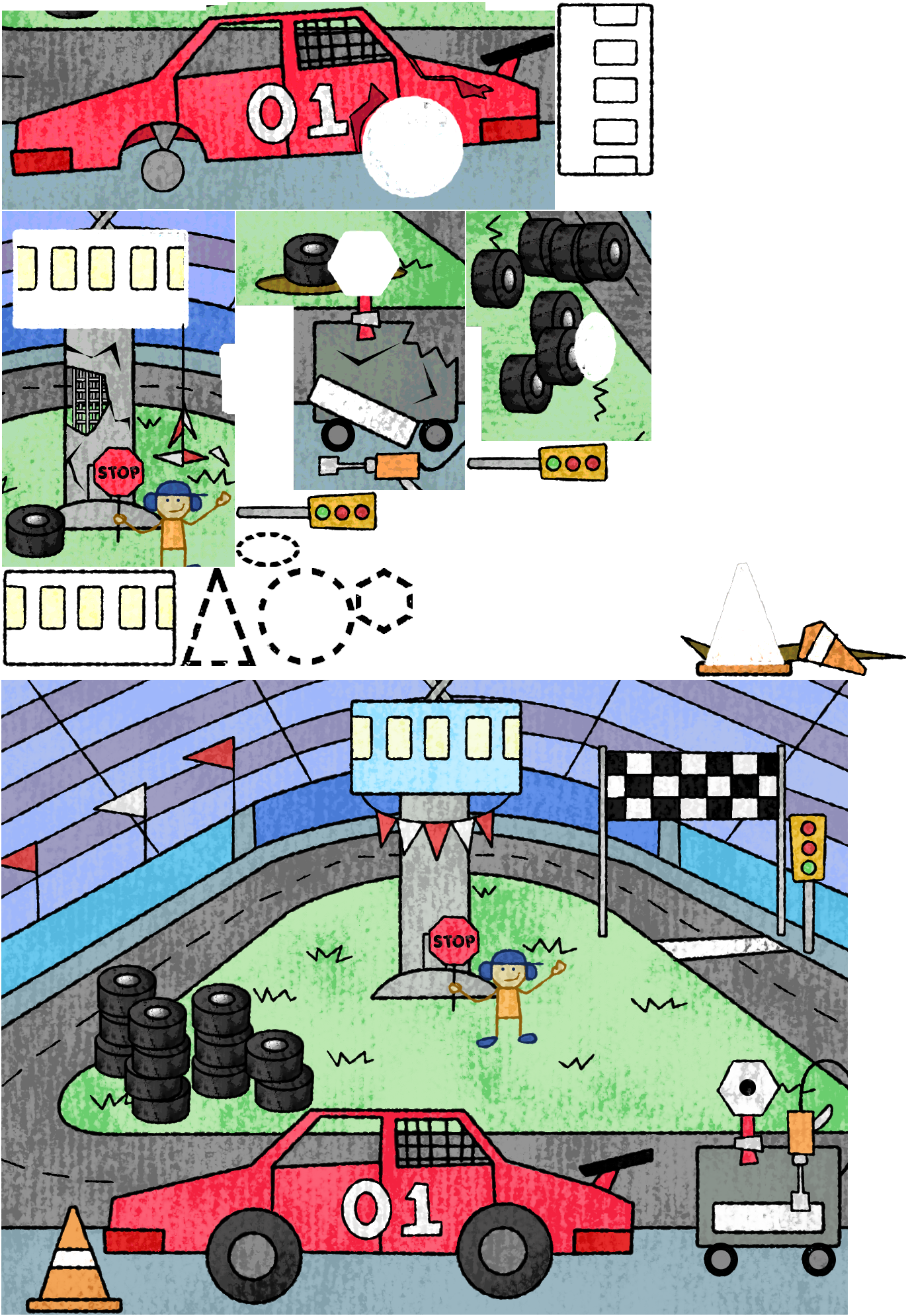 Risky Racetrack