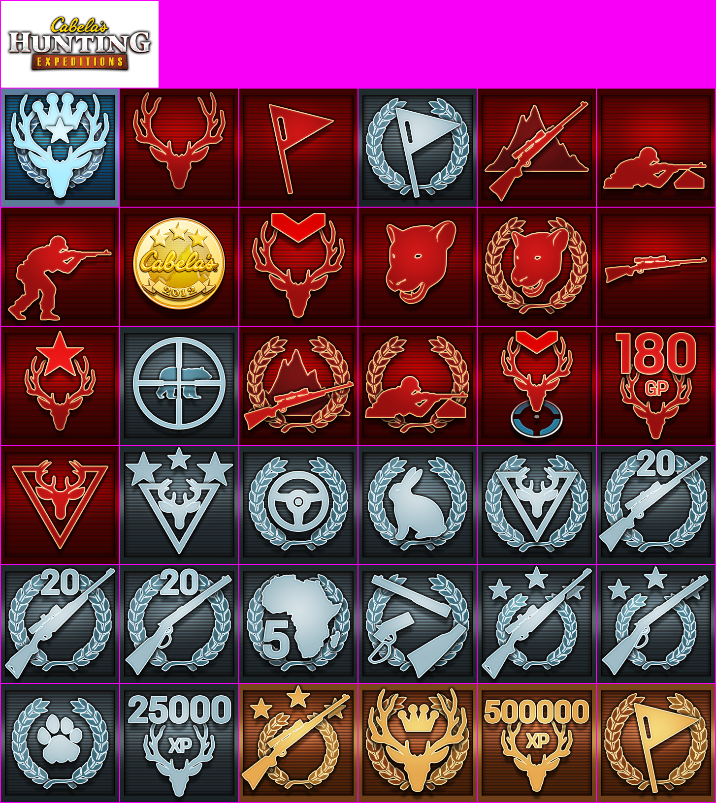 Trophy Banner & Icons