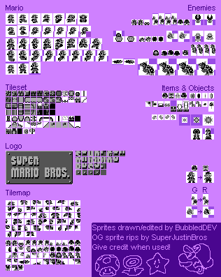 Super Mario Bros. (Game Boy Style)