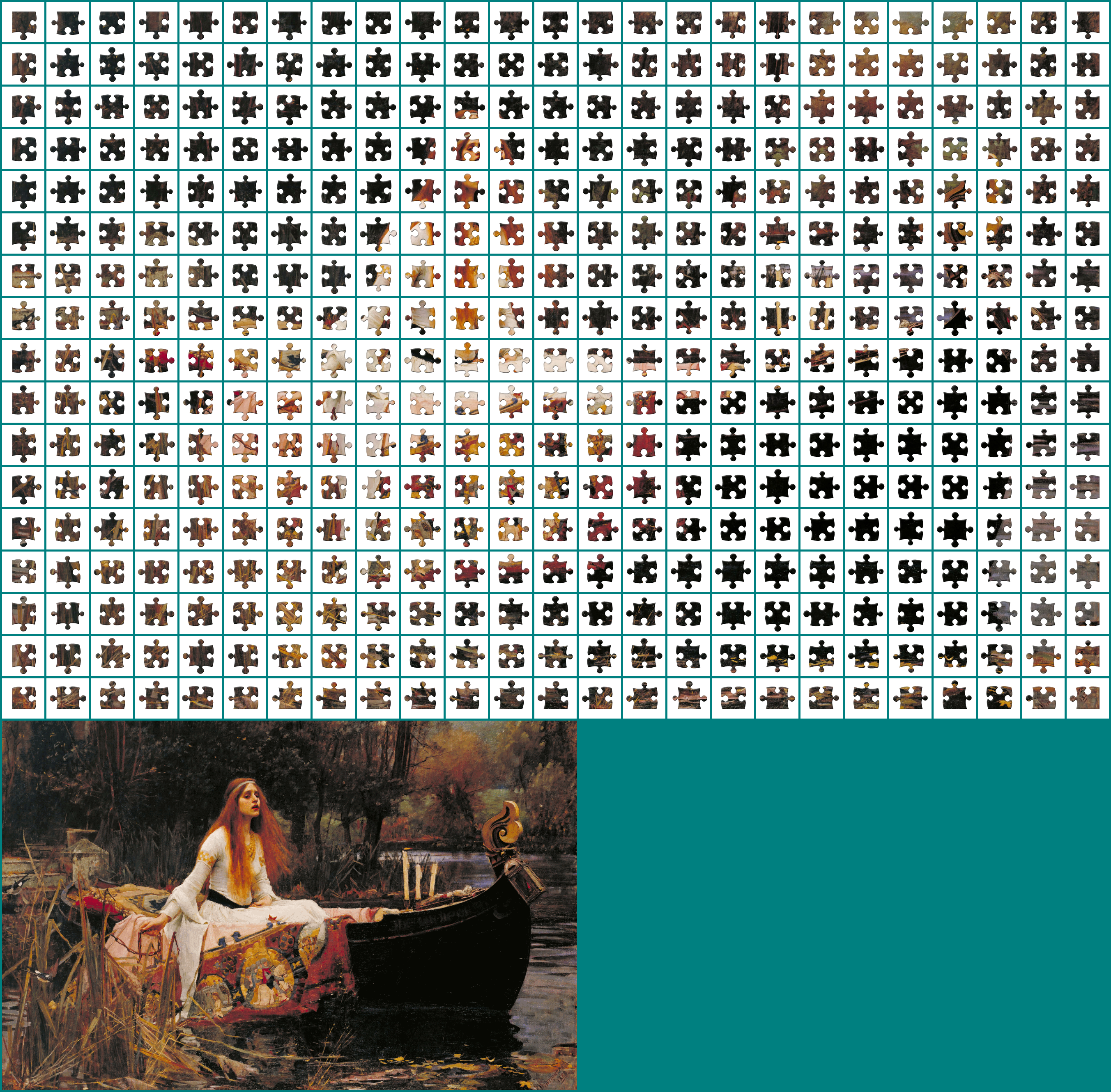 Paintings - Lady Of Shalott