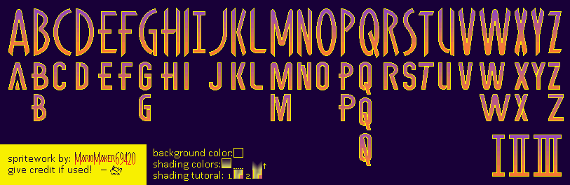 Logo Font (Expanded)