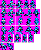 Aki Light / Megaman (Mega Man 8-bit Deathmatch-Style)