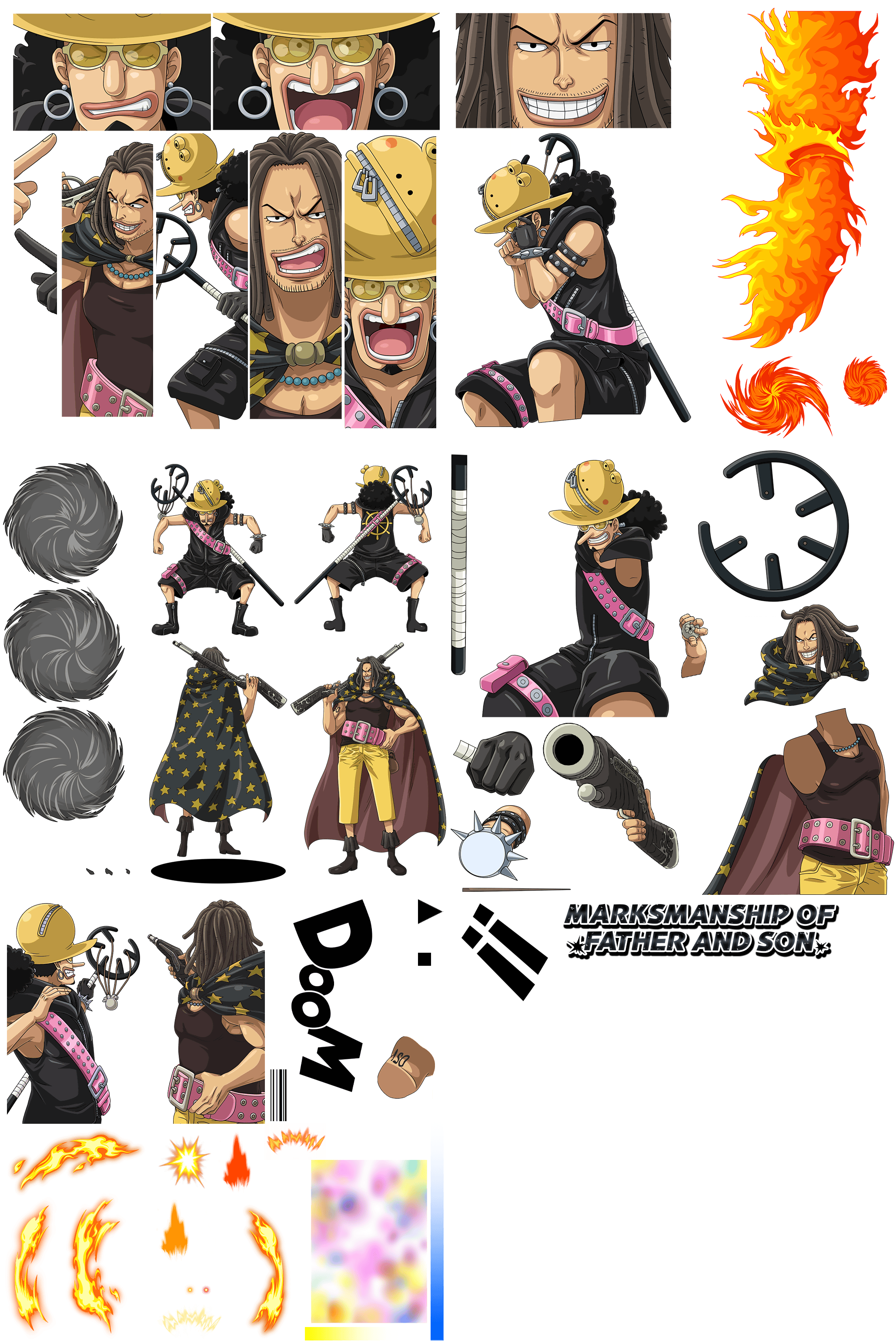 #3707 - Usopp & Yasopp - Connected Sight