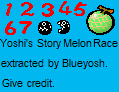 Yoshi's Story - Melon Race