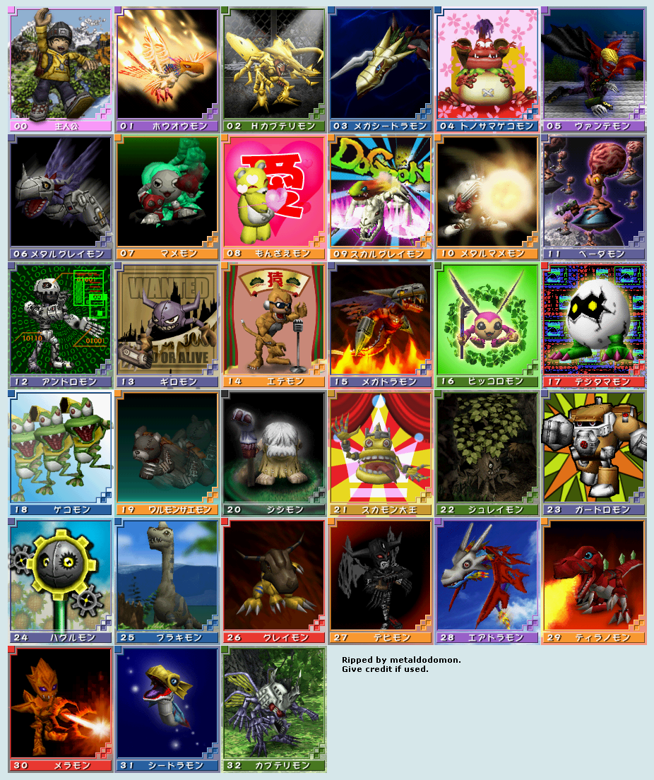 Digimon World - Cards 01