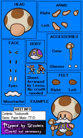 Paper Mario: The Thousand-Year Door - Toadsworth