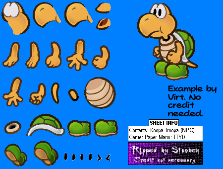 Paper Mario: The Thousand-Year Door - Koopa Troopa