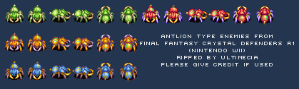 Crystal Defenders R1 / R2 - Antlions