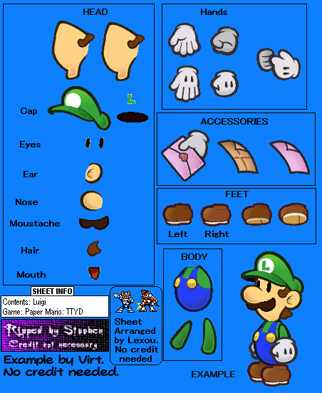 Paper Mario: The Thousand-Year Door - Luigi