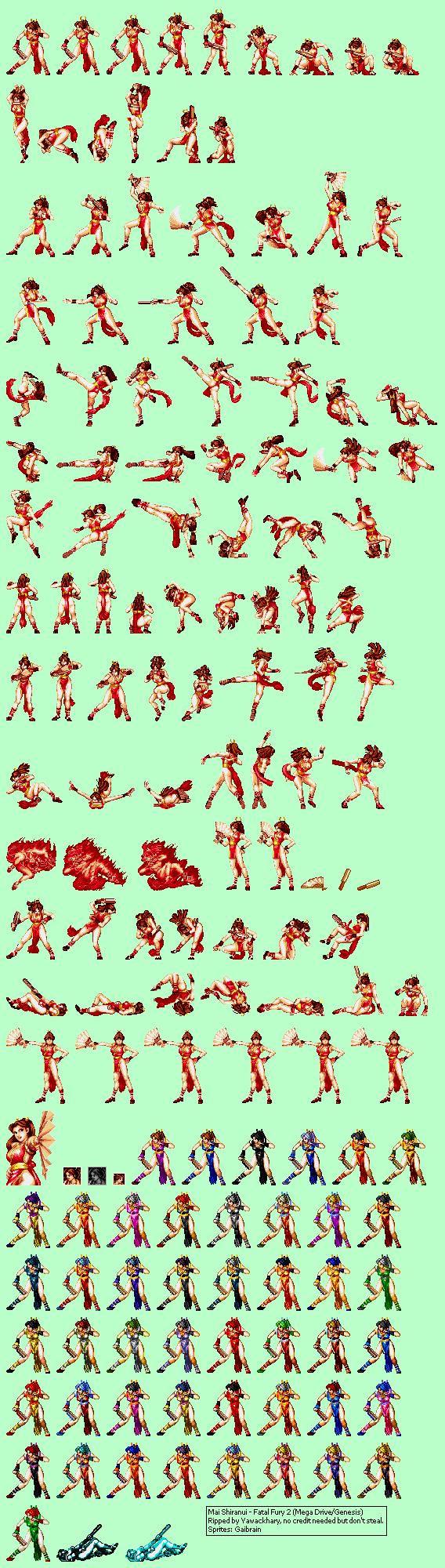 Fatal Fury 2 - Mai Shiranui