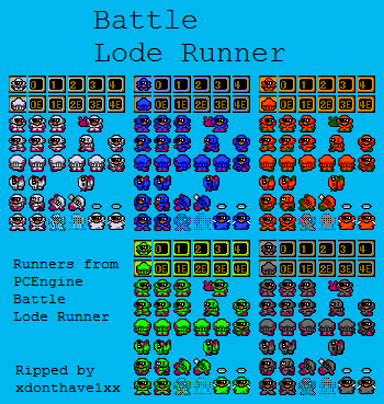 Battle Lode Runner - Lode Runners