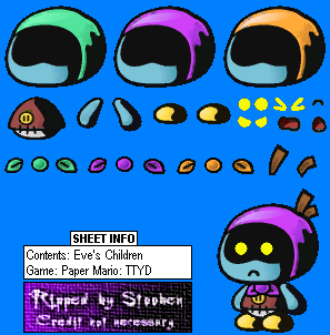 Paper Mario: The Thousand-Year Door - Eve's Children