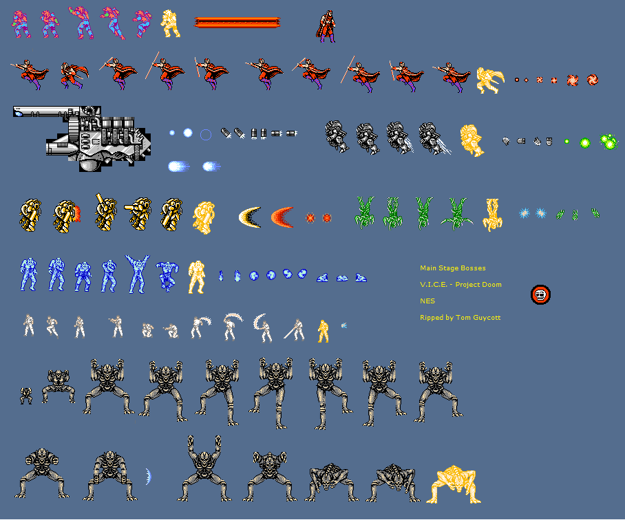 VICE: Project Doom / Gun Dec - Bosses