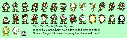 Taz-Mania (PAL) - Taz