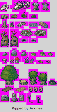 Lock's Quest - Graveyard Objects