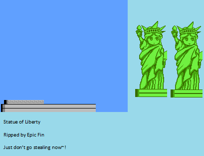 Superman - Statue of Liberty