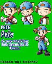 Puzzle de Harvest Moon - Pete