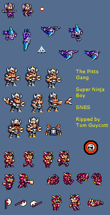 Super Ninja Boy / Super Chinese World - The Pitts Gang