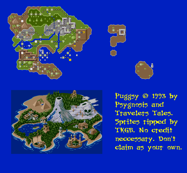 Puggsy - Map