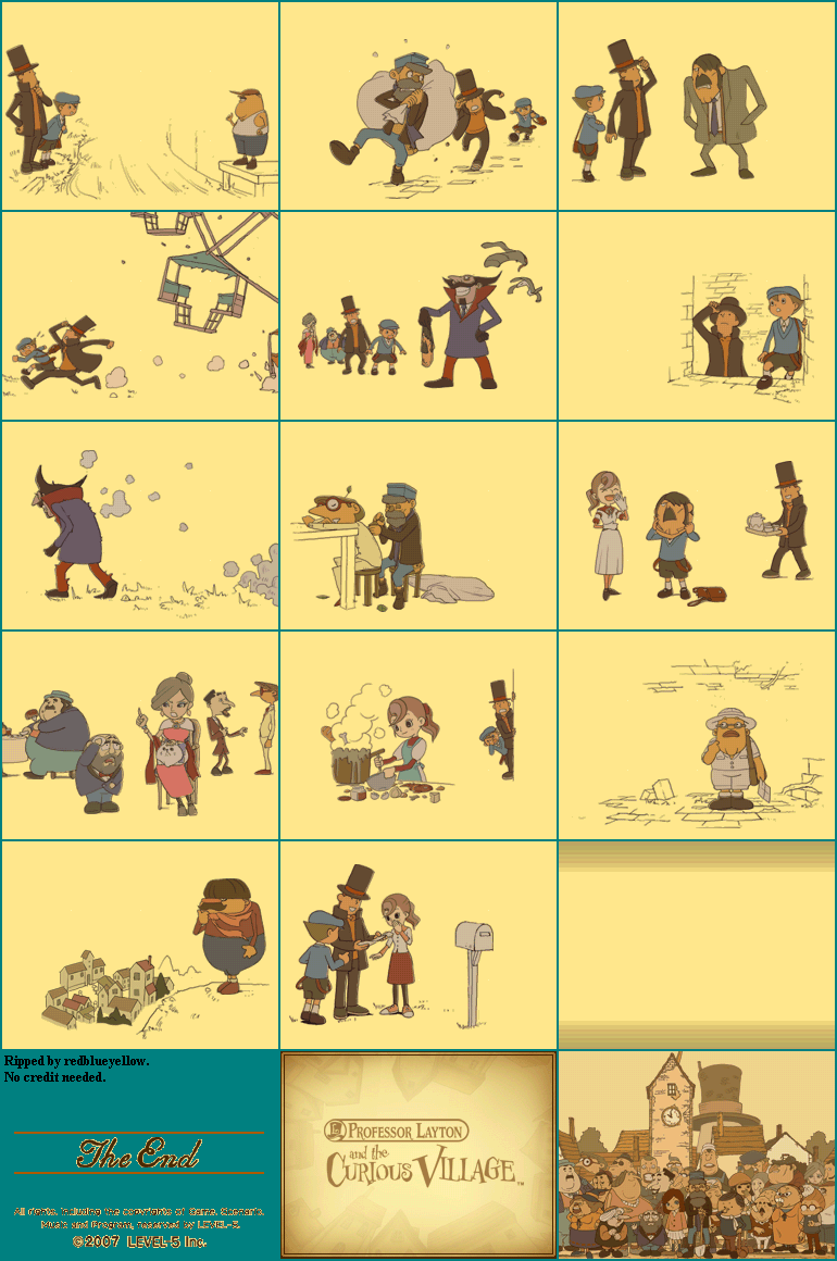 Professor Layton and the Curious Village - Ending Credits