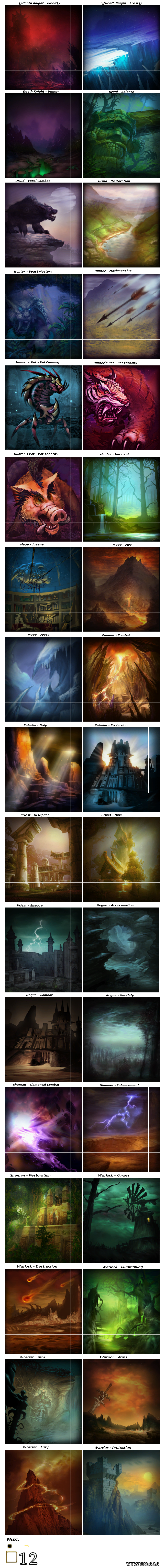 Talents Backgrounds