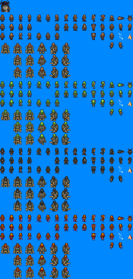 Final Fantasy 6 - Soldier / Vicks / Wedge