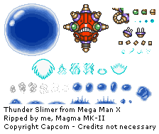 Mega Man X - Thunder Slimer