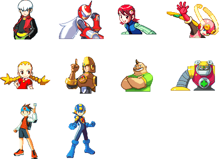 Rockman.EXE WS - Portraits (Large)