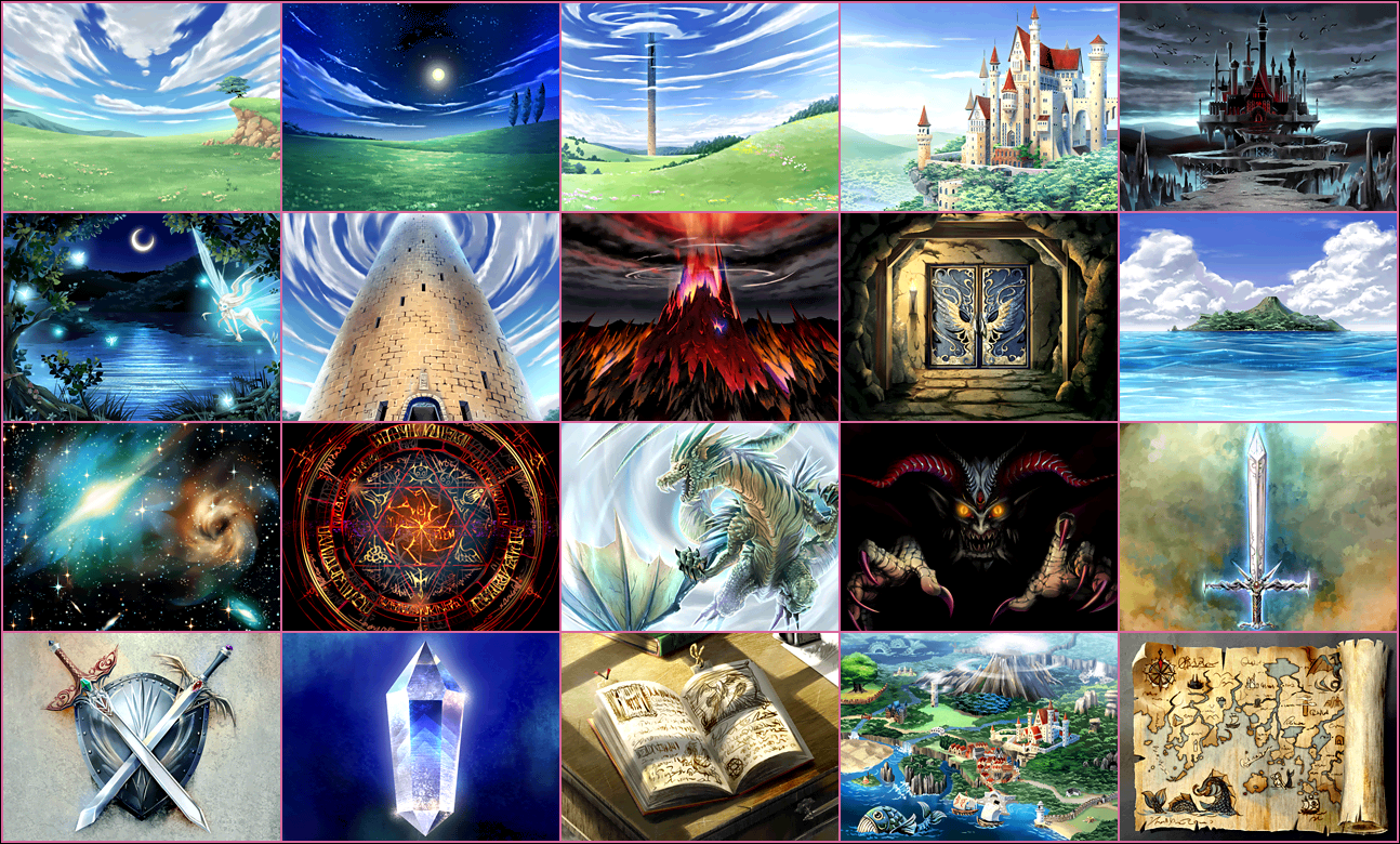 RPG Tsukuru DS / RPG Maker DS - Title Screens