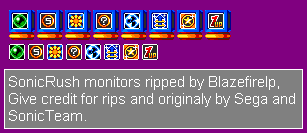 Sonic Rush - Monitors